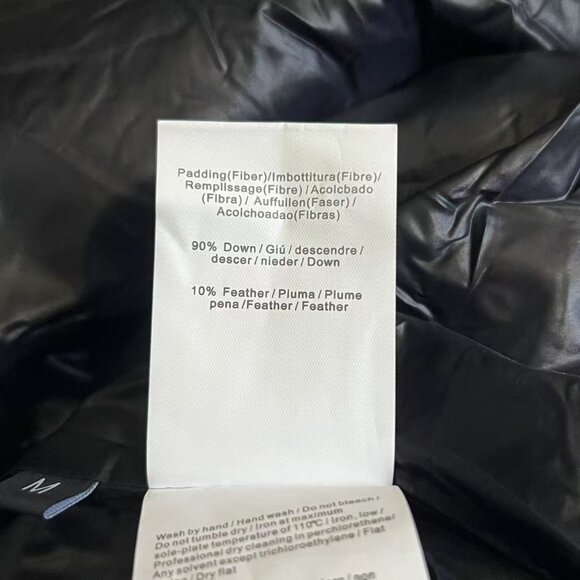 NWOT MSGM Women's Down Puffer Jacket Size M Three-Quarter Sleeve - Picture 13 of 14